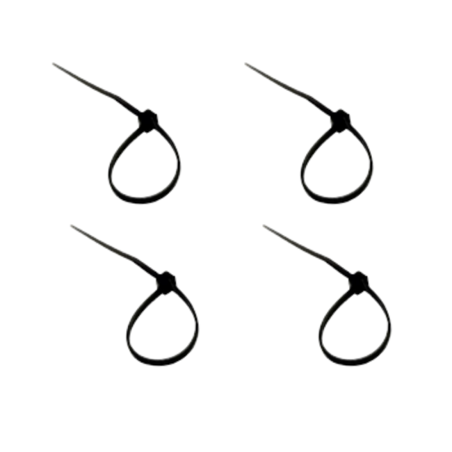 Abraçadeiras 4.8 x 300 - 4 peças