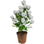 Arranjo de Botões de Rosas - 60 cm