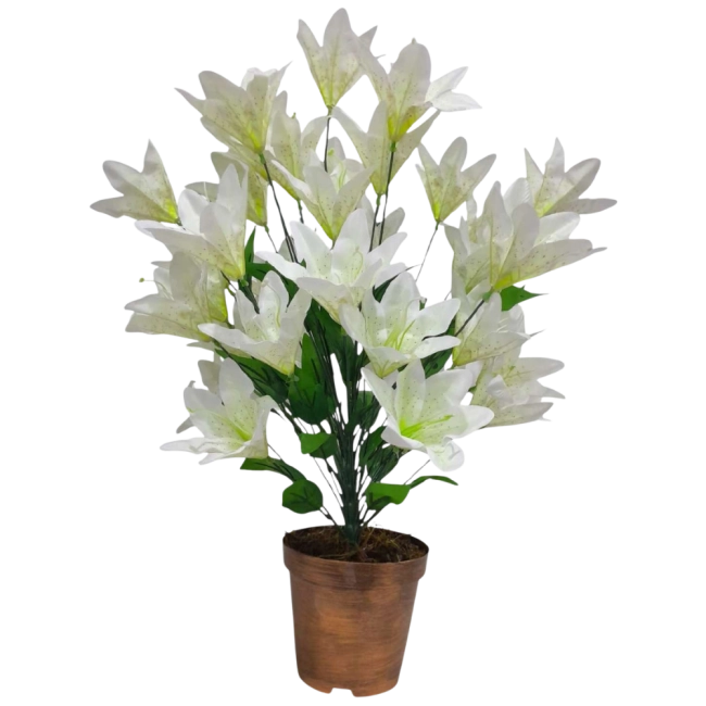 Arranjo de Lírios - 67cm