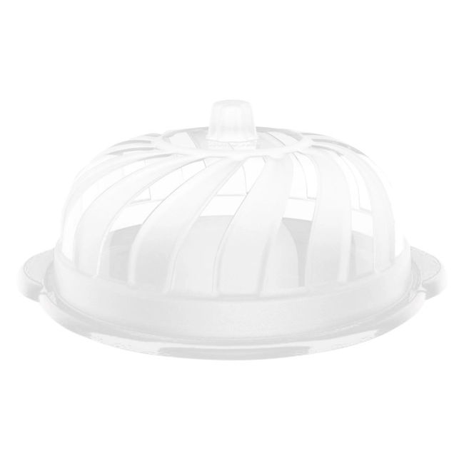 Boleira com Prato - Branco