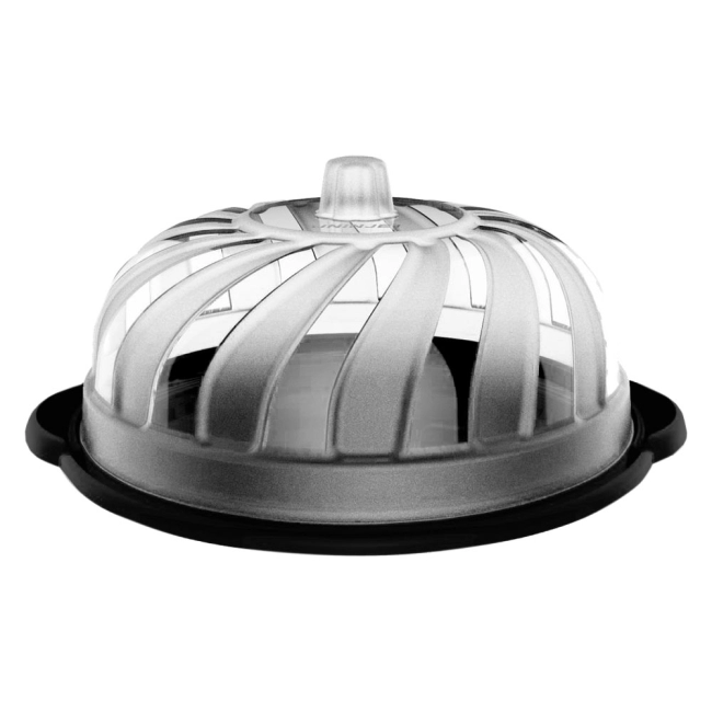 Boleira com Prato - Preto