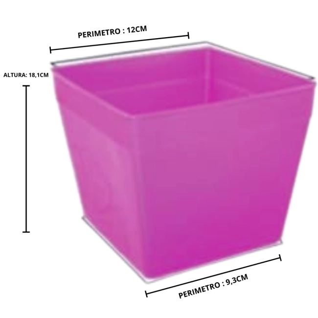 CACHEPOT QUADRADO II