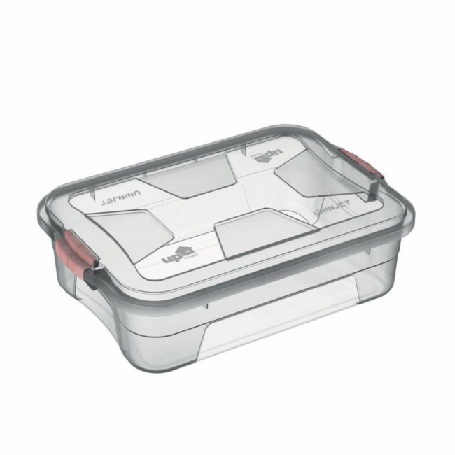 Caixa Organizadora com Tampa e Trava 17L