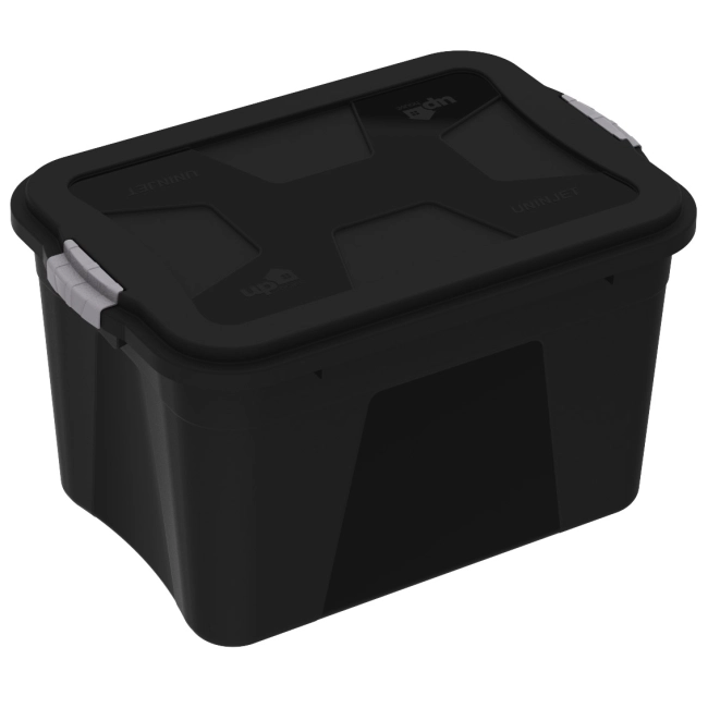 Caixa Organizadora Com Tampa e Trava 56 litros