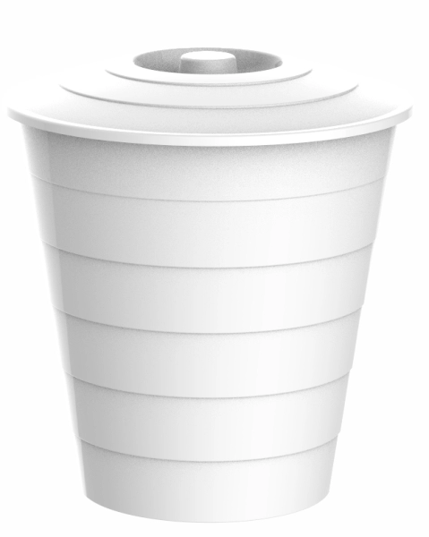 Cesto de Pia com Tampa 6L