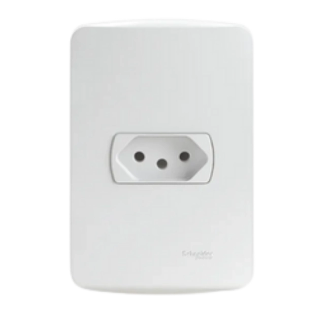 Conjunto 1 tomada 10ª simples 4×4