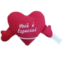 Coração Você é especial Vermelho com Mão
