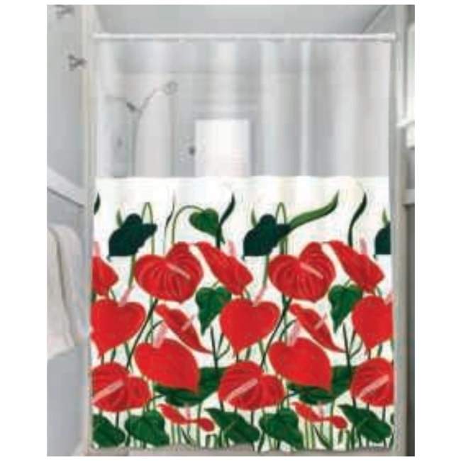 Cortina para Box - Antúrio