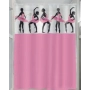 Cortina para Box de Banheiro - Bailarinas