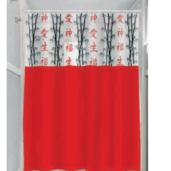 Cortina para Box de Banheiro - Bamboo