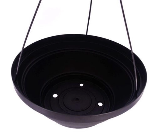 Cuia 20 - Com corrente Preto