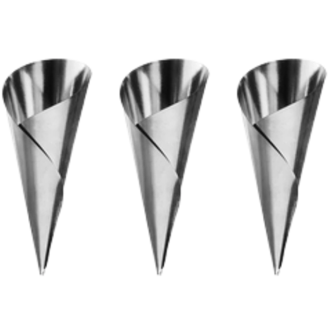 Forma para Canudo 30x78 mm - 06 peças