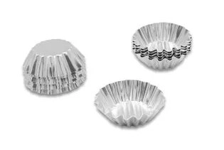 Forma para Empada Crespa n° 01 - 13x32x50 mm 08 peças