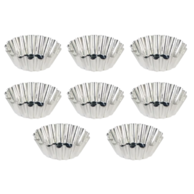 Forma para Empada Crespa n° 02 - 18x33x56 08 peças