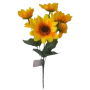 Gipso com  flor -  29cm