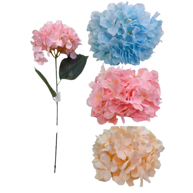 Hortênsia - com 90 Flores 66cm