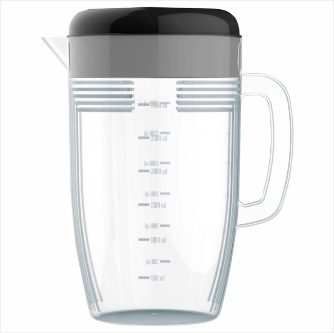 Jarra com Tampa 4 litros - Preto