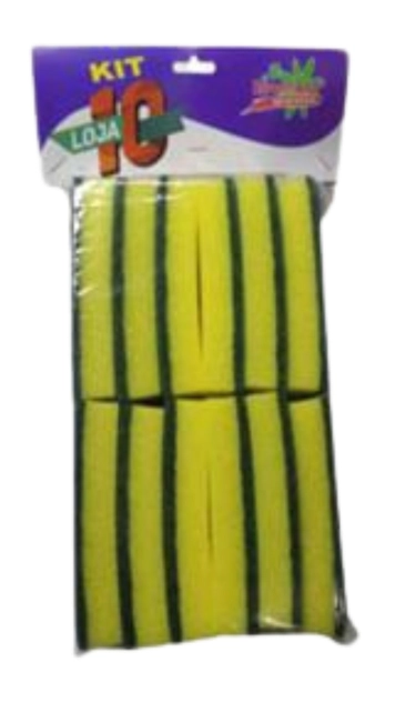 Kit loja do 10 - Kit Esponja 110 mm