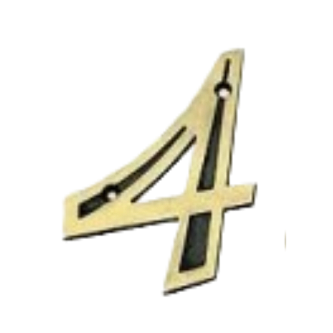 Número residencial 4