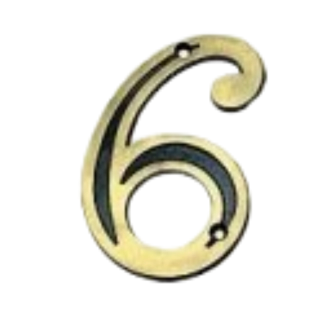 Número residencial 6