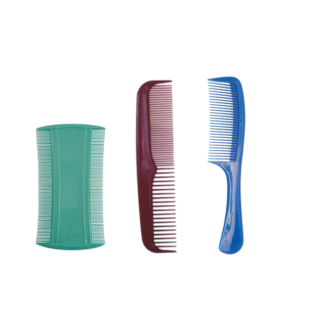 Pente com 3 peças