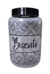 Pote Decorado Biscoito 1,7 L