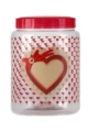 Pote Decorado Coração 1,7 L