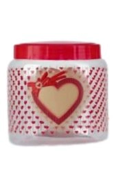 Pote Decorado Coração 800 ml