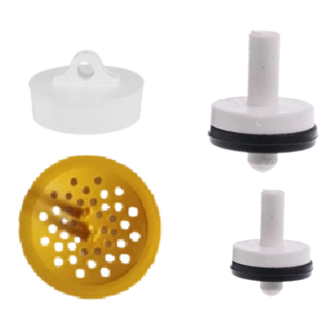 Ralo + Vedante 1/2 e 3/4 + Tampa 1