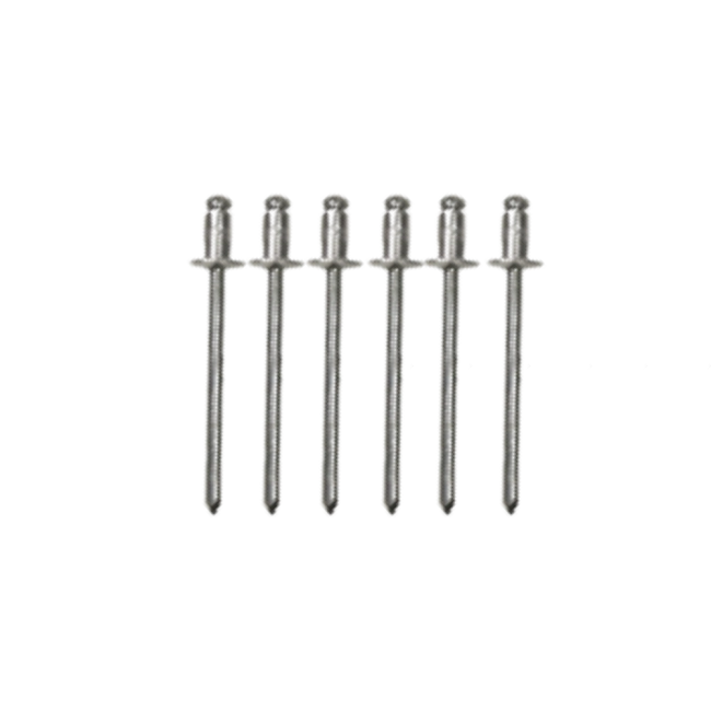 Rebite 3.2 x12 - 6 peças