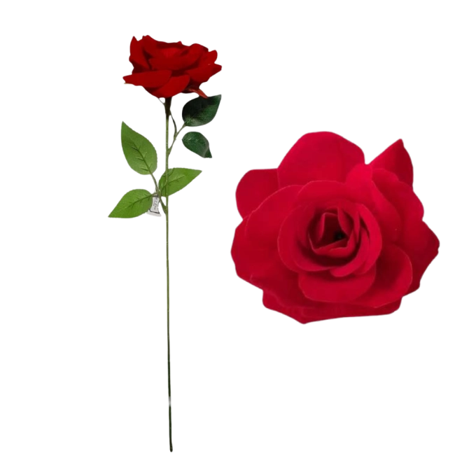 Rosa Aveludada - 48cm