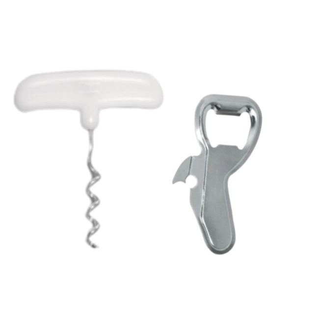 Saca rolhas+Abridor de lata