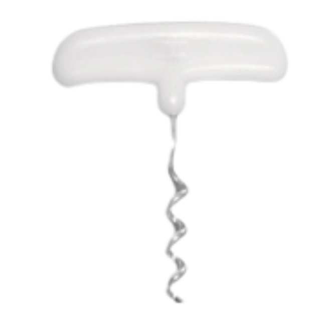 Saca rolhas com cabo plástico