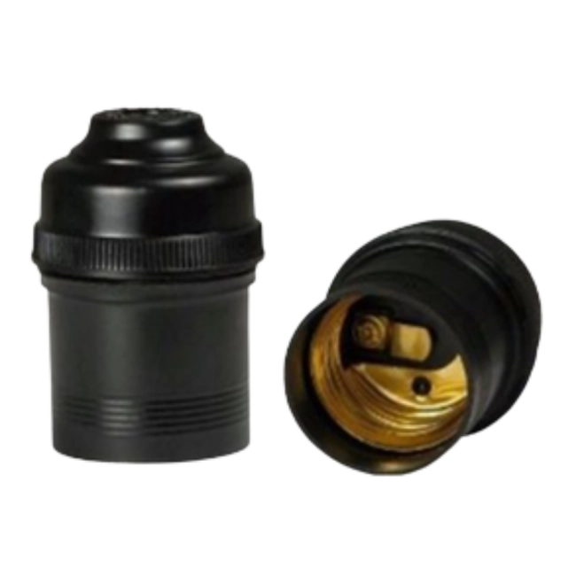 Soquete porta lâmpada com rosca