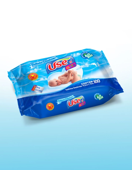 TOALHINHAS UMEDECIDAS C/100