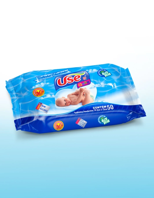 TOALHINHAS UMEDECIDAS C/50