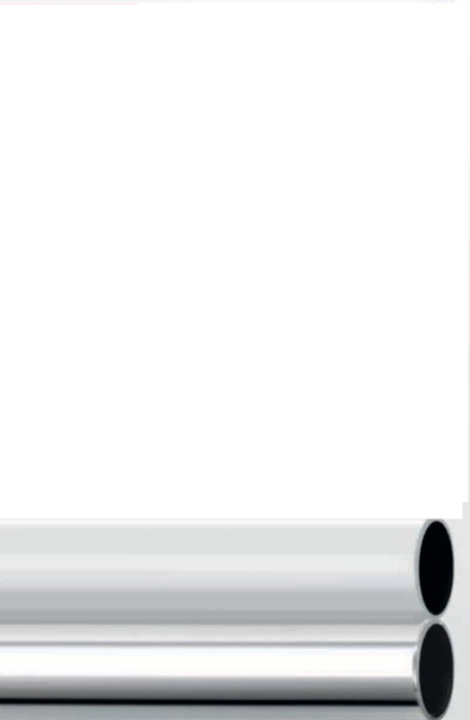 Tubo Revestido nº 2 - 1,5 m CROMADO