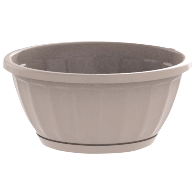 Vaso cachepô cuia Nº22 -Palha - REF 1159