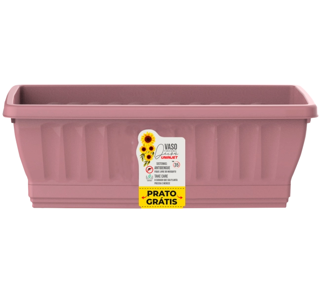 Vaso Jardineira com Prato Nº35 REF 0848