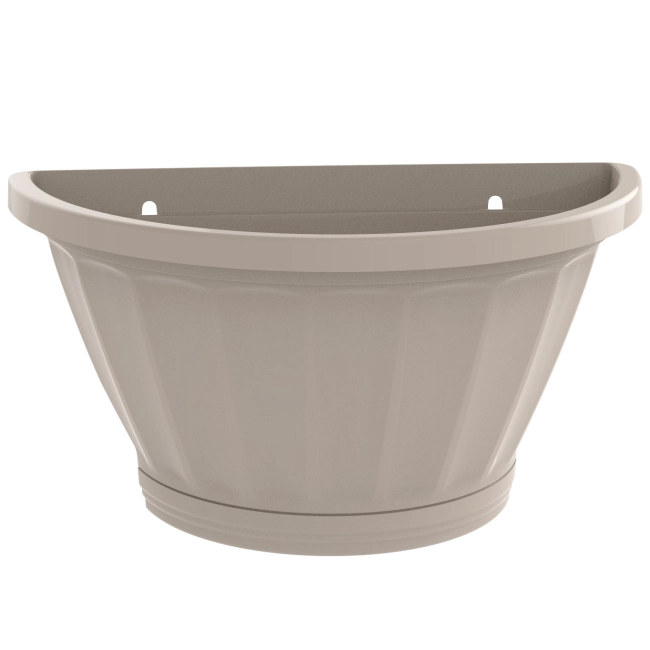 Vaso Meia Lua com Prato - PALHA REF 0808